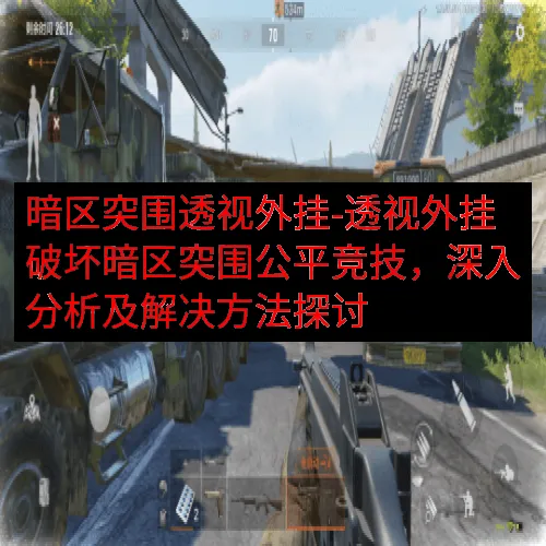 暗区突围透视外挂-透视外挂破坏暗区突围公平竞技，深入分析及解